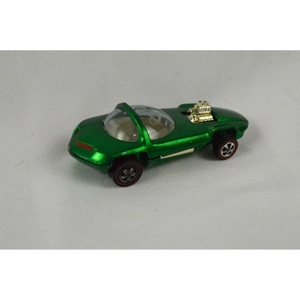 Redline Hot Wheels 1967 Silhouette Green Spectraflame Clean Original